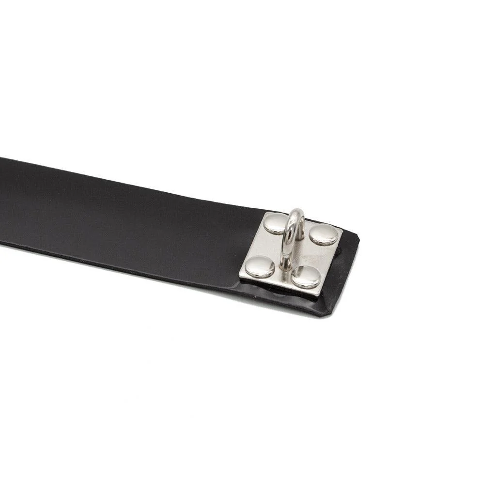 Black PVC Collar w/ D-Ring - Image 5