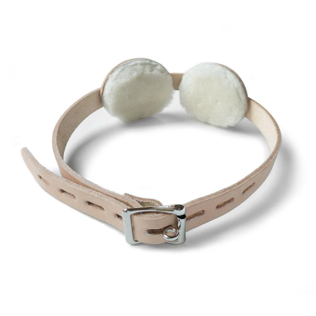 Institutional Sheepskin-Lined Aviator Blindfold - Image 3